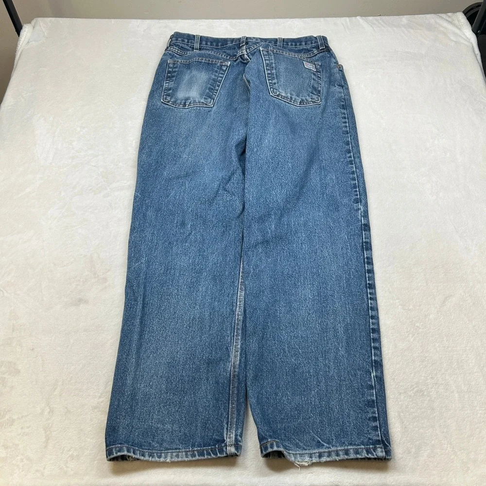 Tyndale Arc Rated Flame Resistant Jeans Mens‎ 34x30 Blue MVM Rodeo Work Utility